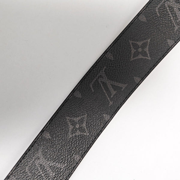 Coated Canvas Belt Black