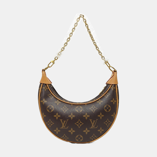 LOOP Monogram Coated Canvas Brown