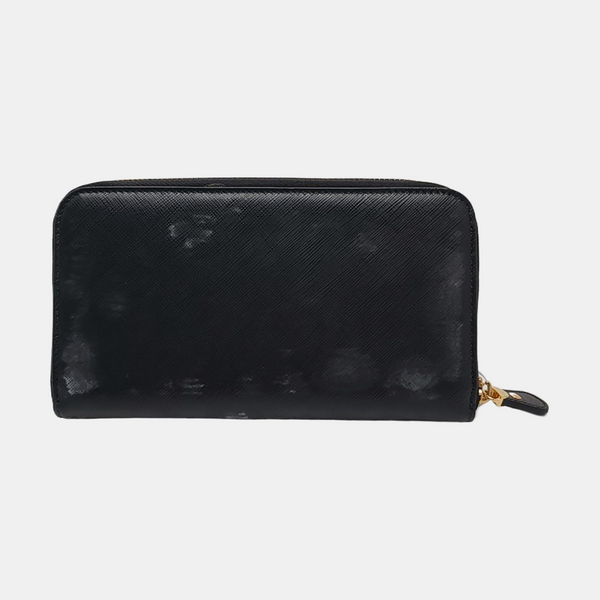 Authenticated pre-owned  Gancini Calfskin Black Wallet - Wallet at Looply