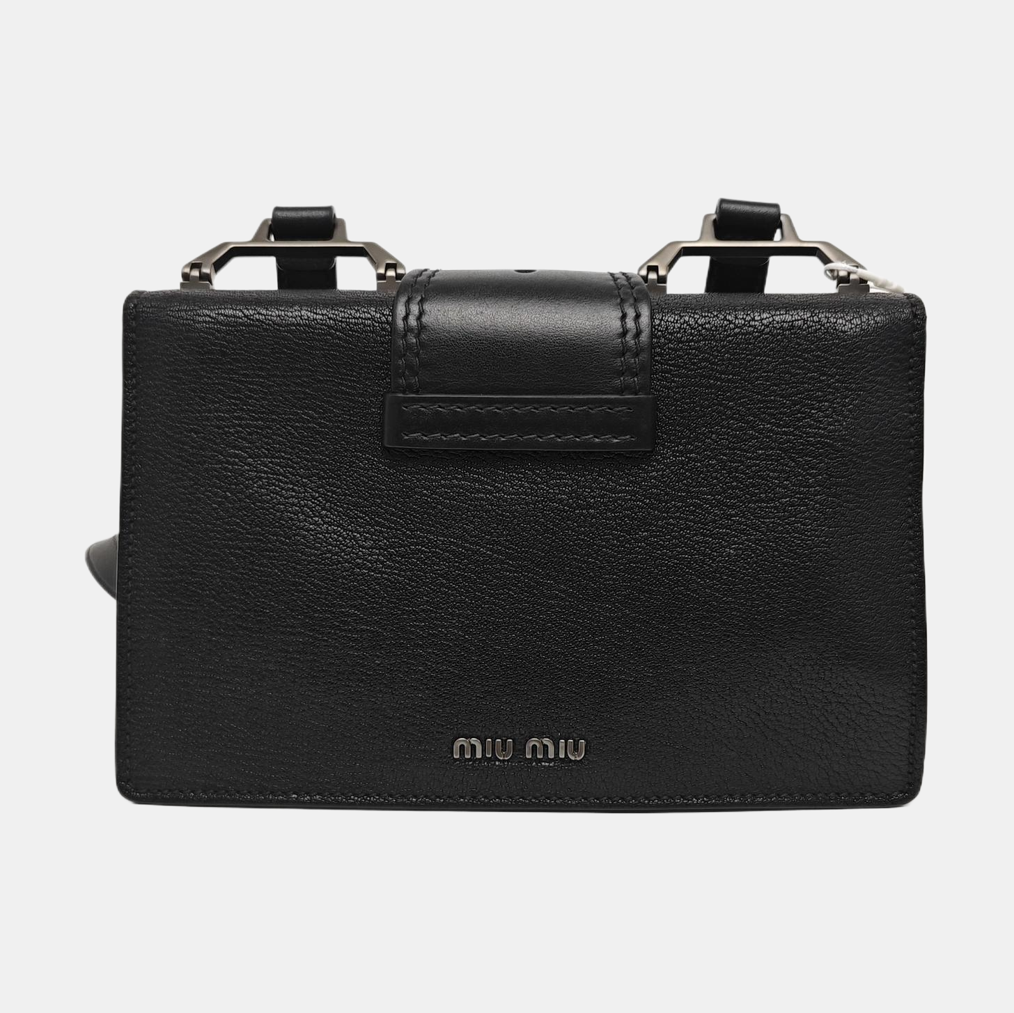 Miu Lady Calfskin Black