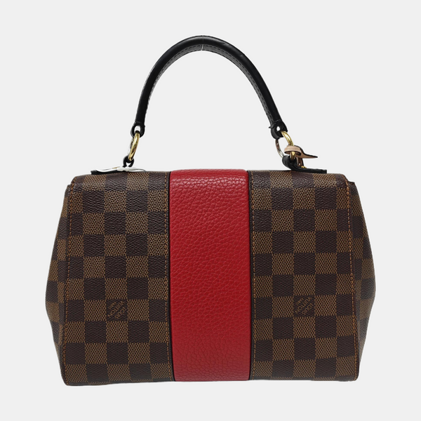 BOND STREET BB Damier Ebene Coated Canvas Brown