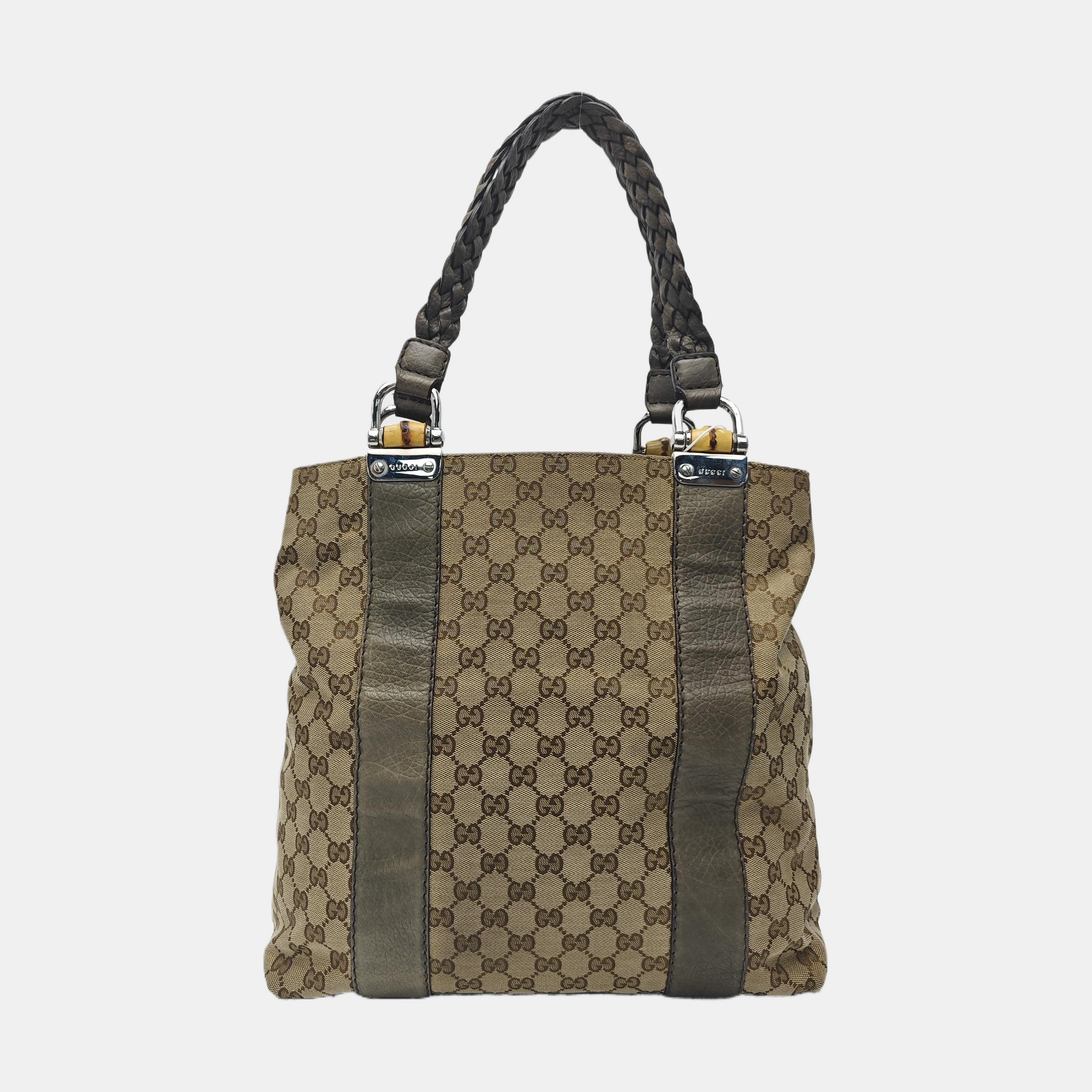 Bamboo 1947 Medium Monogram Canvas Beige