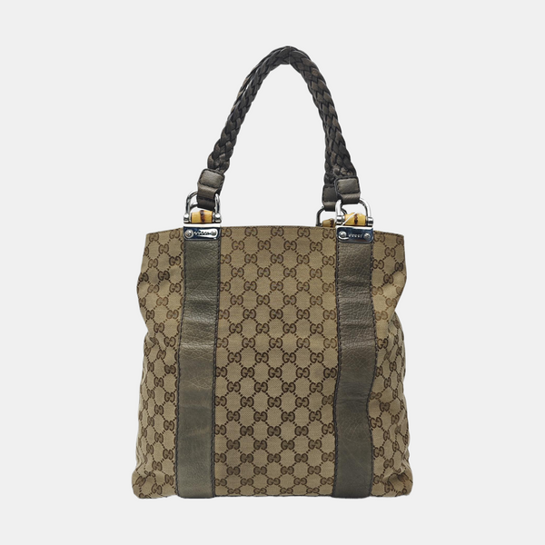 Bamboo 1947 Medium Monogram Canvas Beige