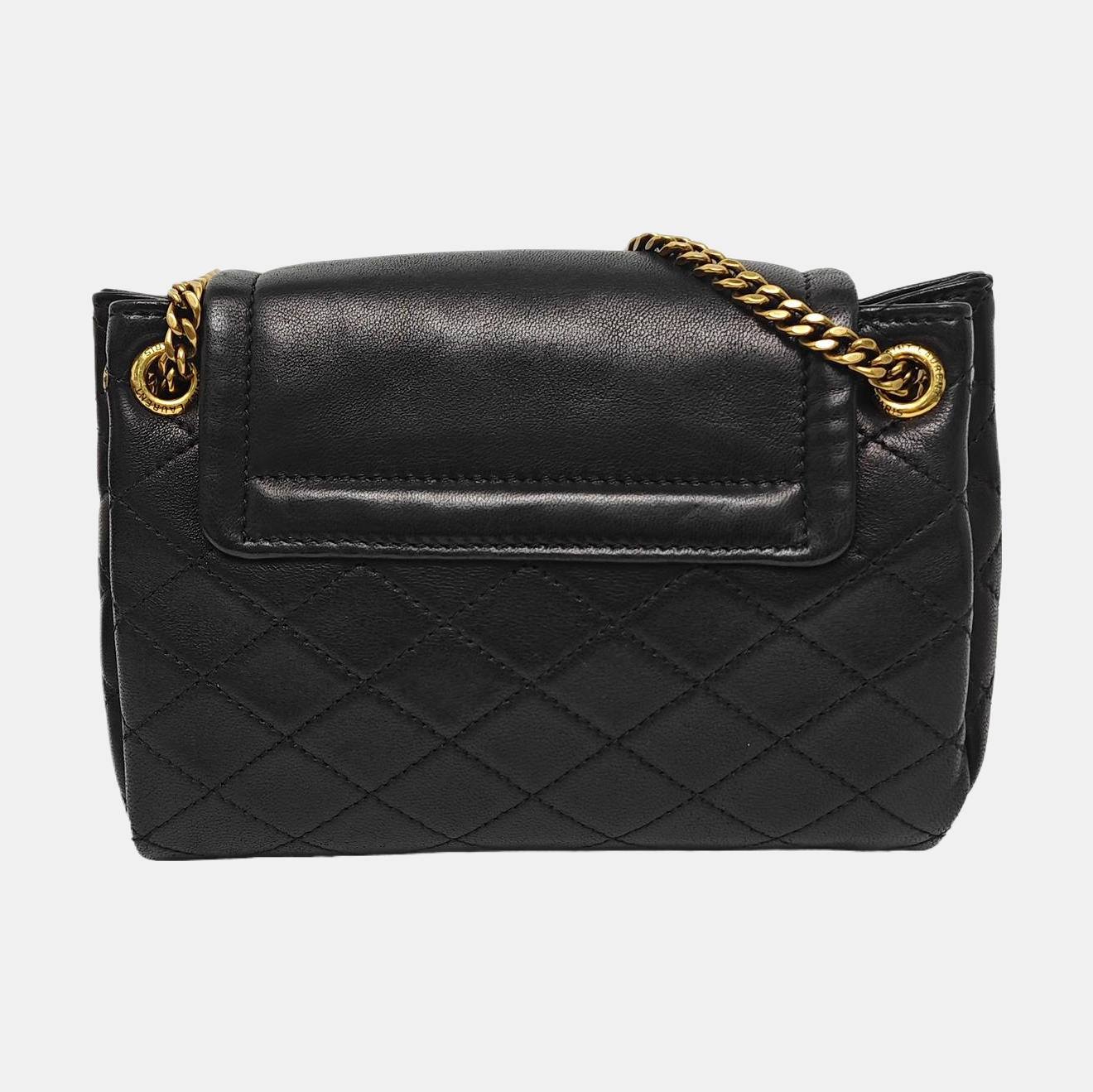NOLITA Mini Quilted Lambskin Black