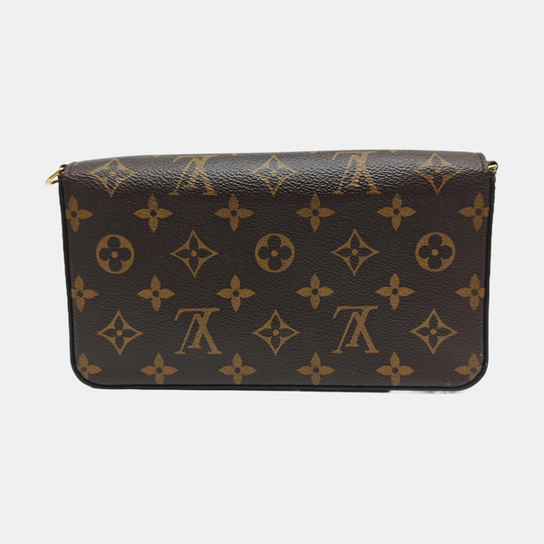 FÉLICIE Monogram Coated Canvas Brown