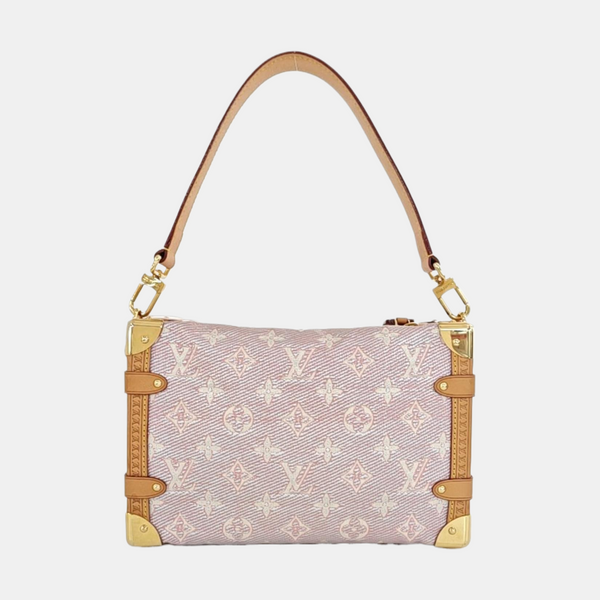 SIDE TRUNK Monogram Coated Canvas Pink