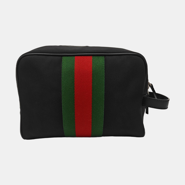 Canvas Clutch Black