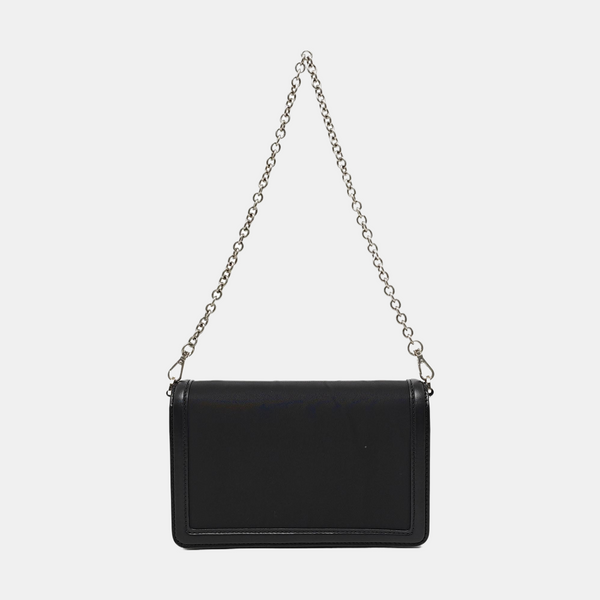 Nylon Shoulder Bag Mini Black