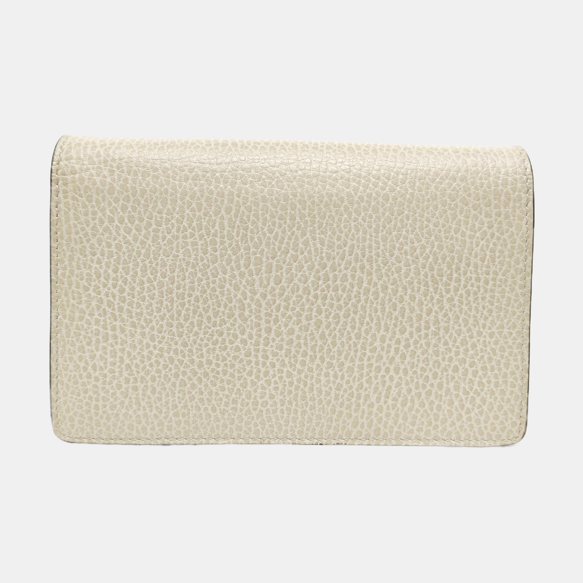 Dionysus Super Mini Calfskin Beige