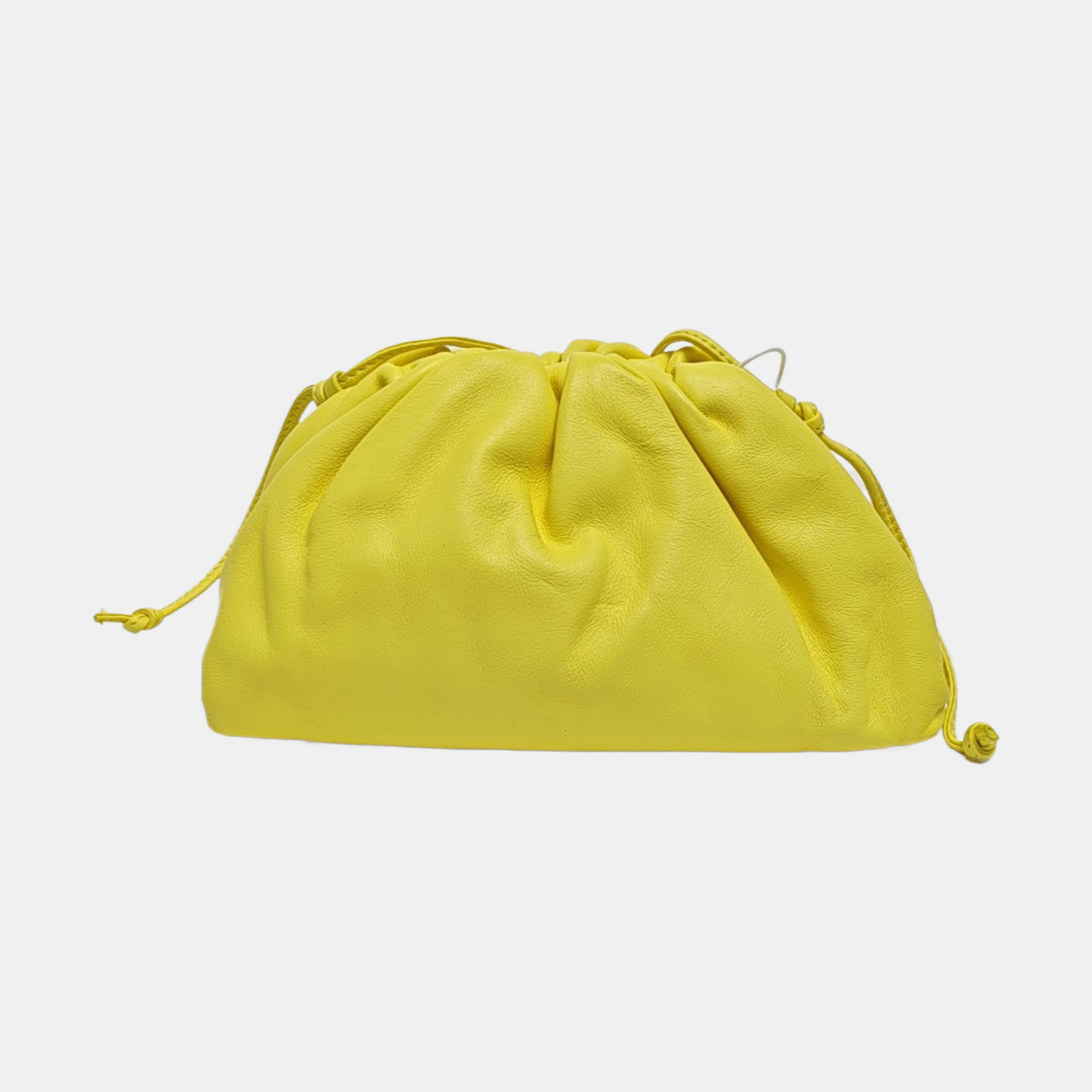 The Pouch Mini Calfskin Yellow