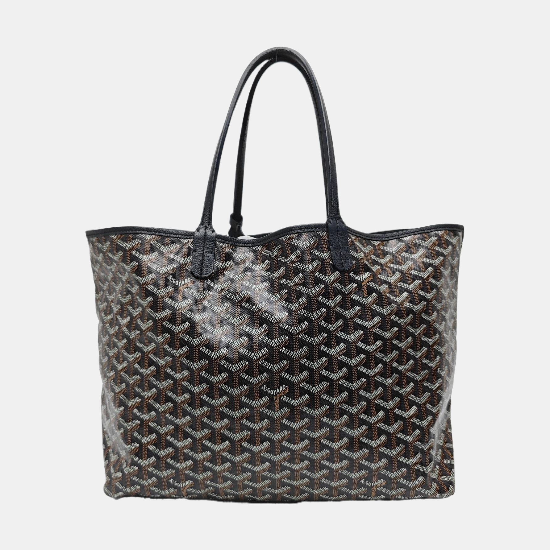 Saint Louis PM Coated Canvas Black