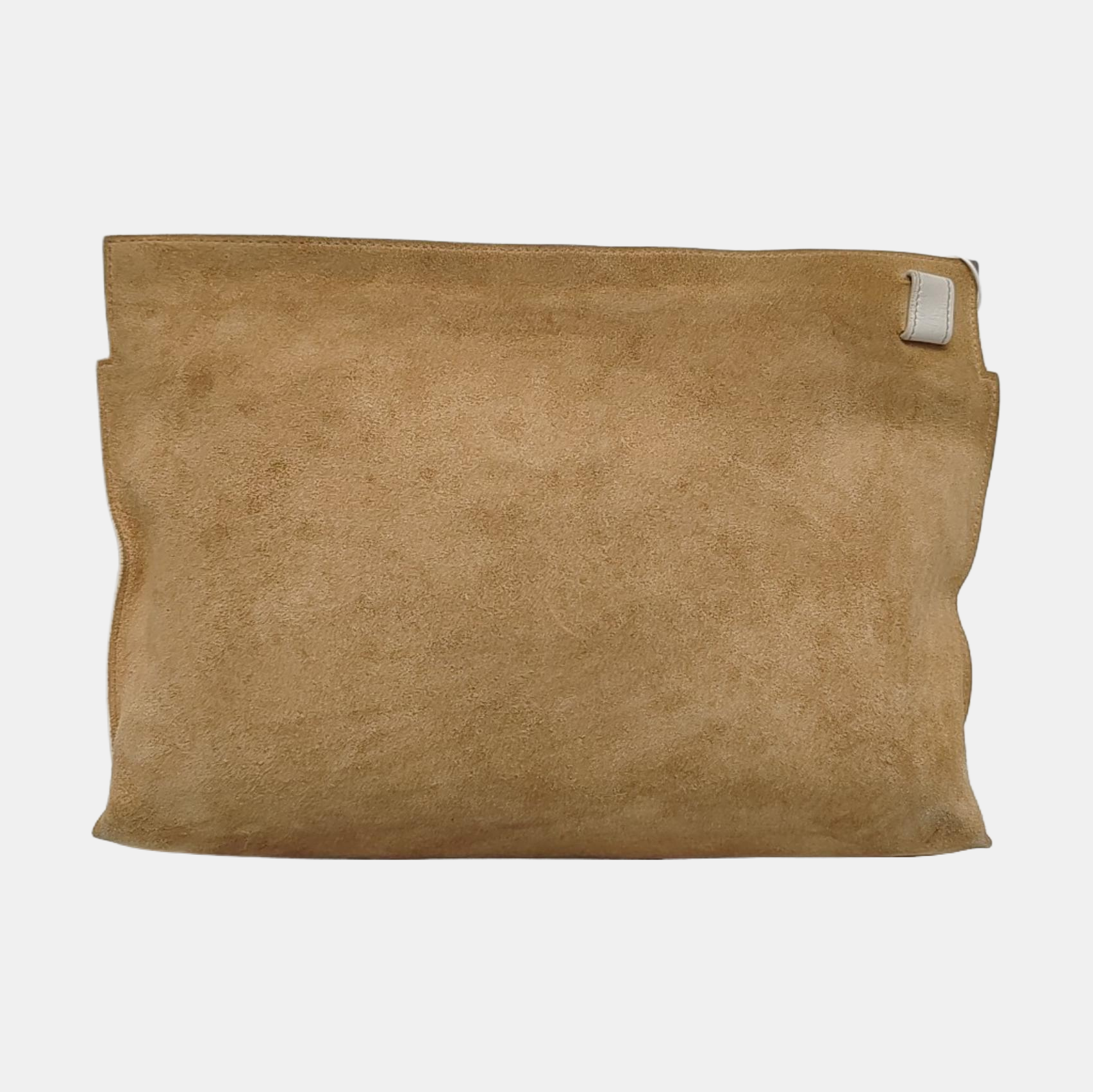 T Pouch Suede Beige
