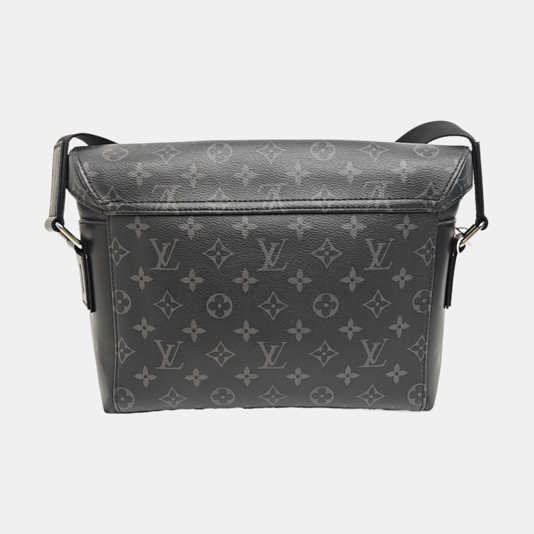 VOYAGER PM Monogram Coated Canvas Black