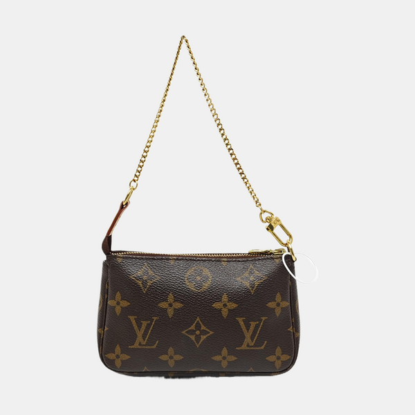 ACCESSOIRES Mini Monogram Coated Canvas Brown