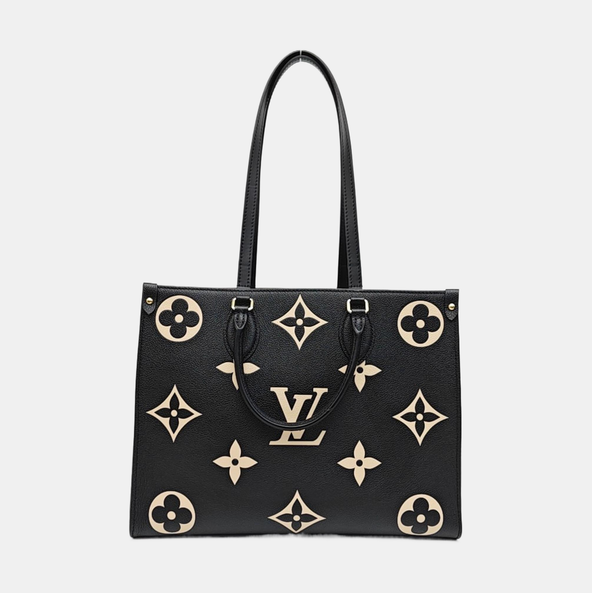 ONTHEGO MM Monogram Calfskin Black