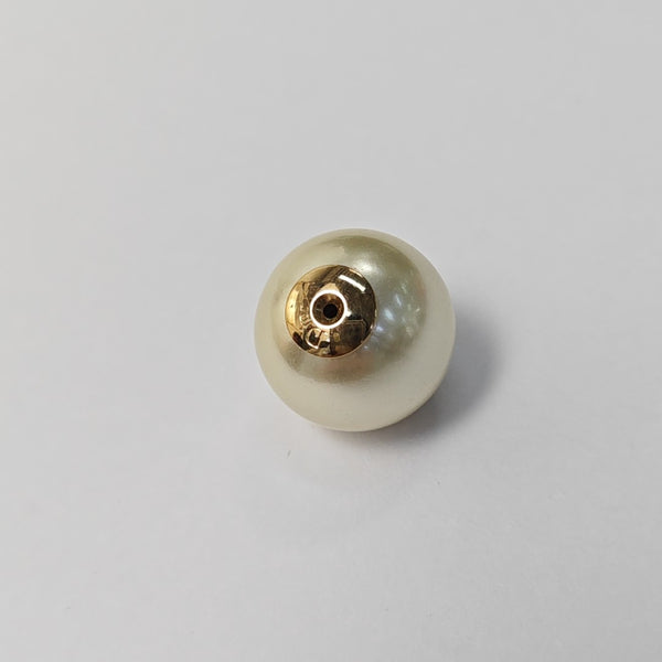 Dior Tribales Metal White Stud Earrings