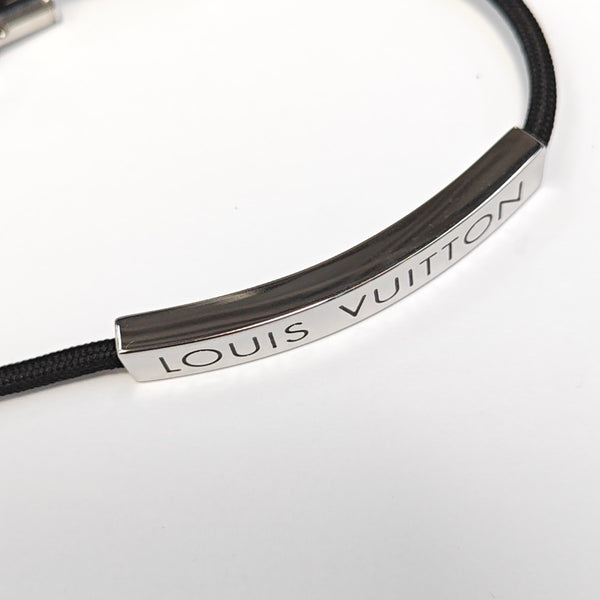 SPACE LV Metal Black Bangle