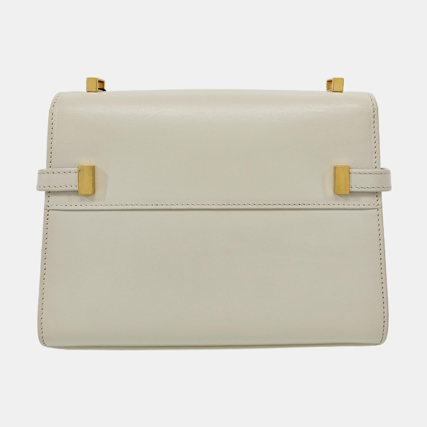 MANHATTAN Mini Calfskin White
