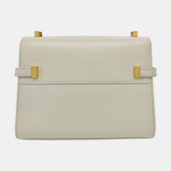 MANHATTAN Mini Calfskin White