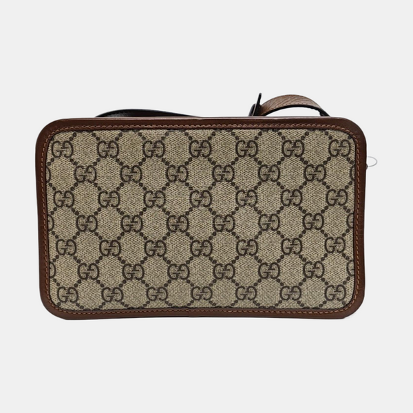 Bree Monogram Coated Canvas Beige