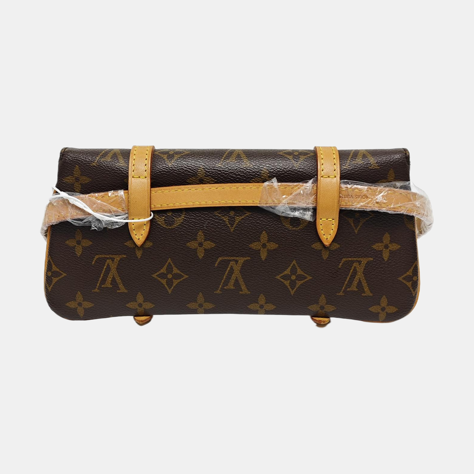 MARELLE Monogram Coated Canvas Brown
