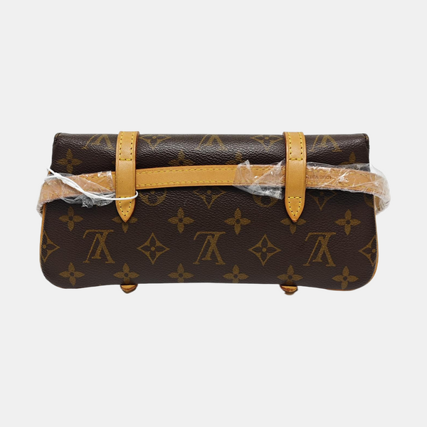MARELLE Monogram Coated Canvas Brown