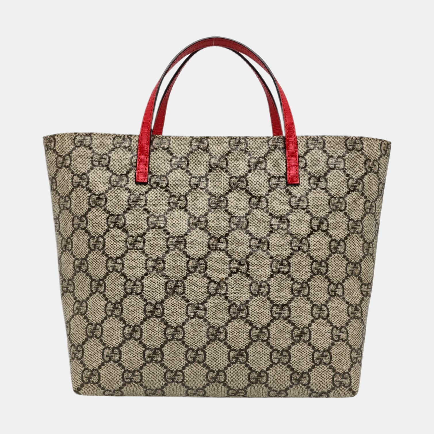 Children’s GG Bucket Monogram Coated Canvas Beige