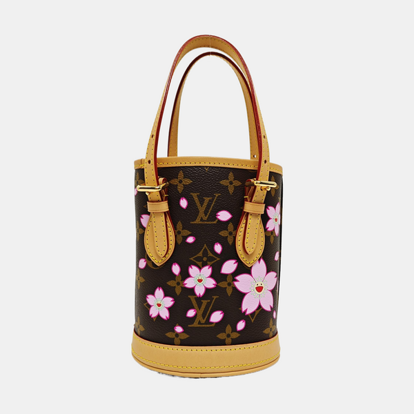 Nano Bucke Nano Monogram Coated Canvas Brown