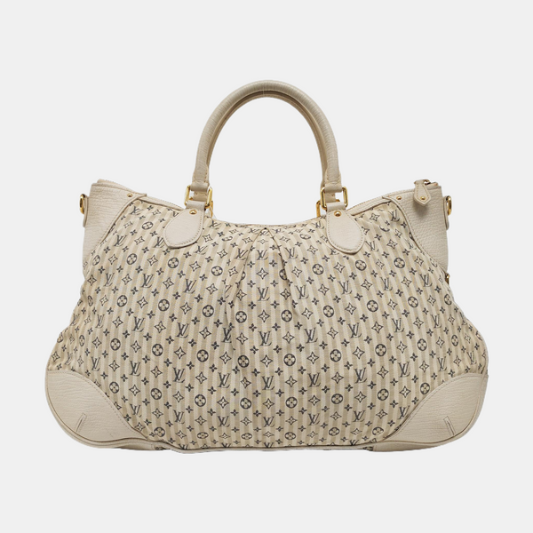 CROISETTE SAC MARINA Monogram Canvas White