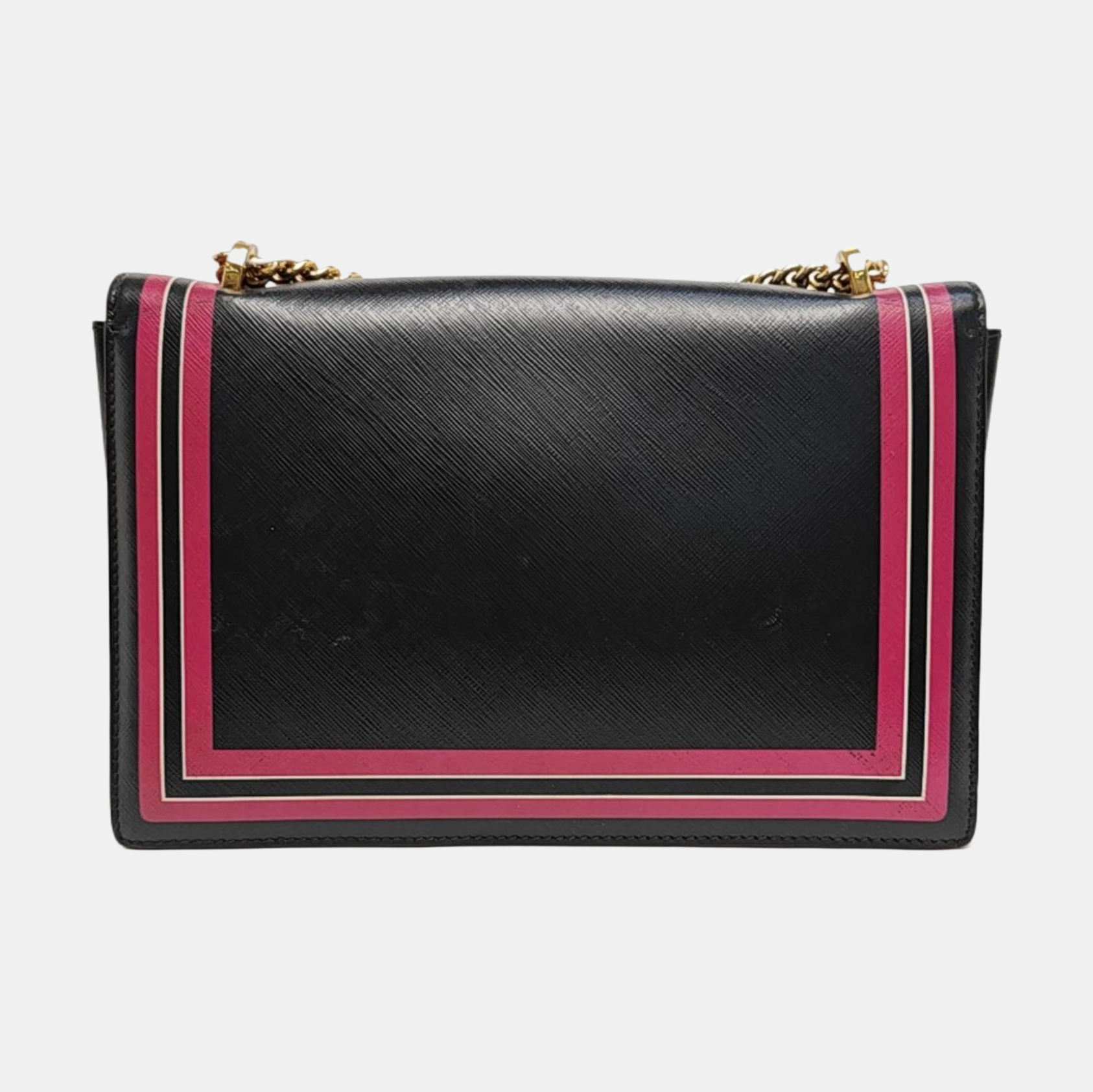 Calfskin Shoulder Bag Black