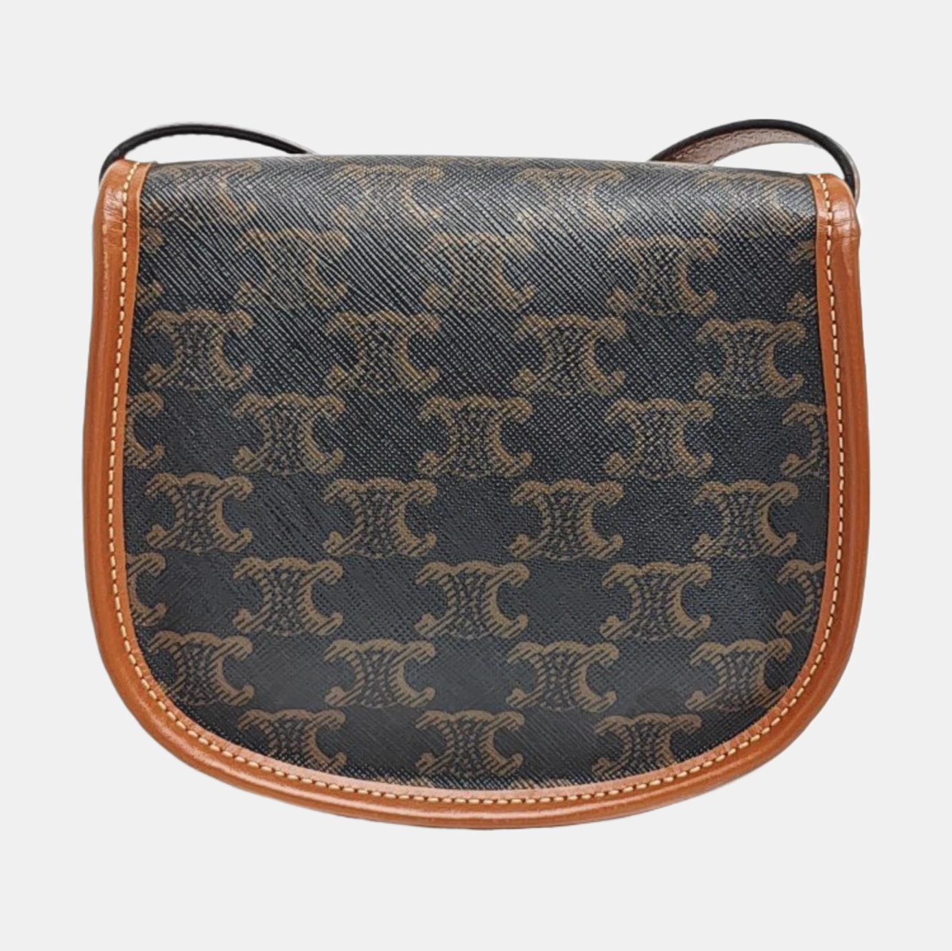 BESACE Mini Coated Canvas Brown