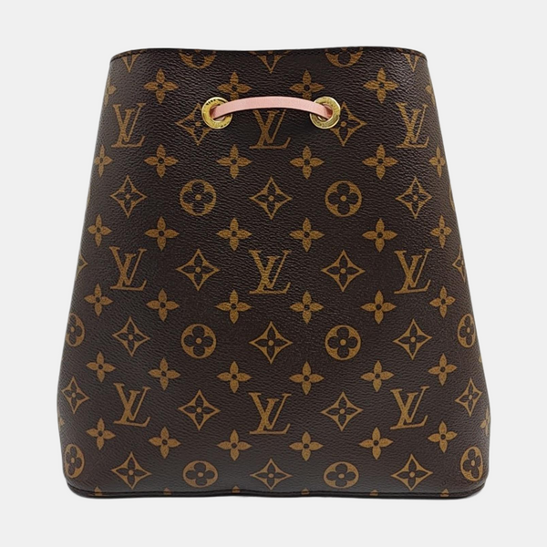 NÉONOÉ MM Monogram Coated Canvas Brown