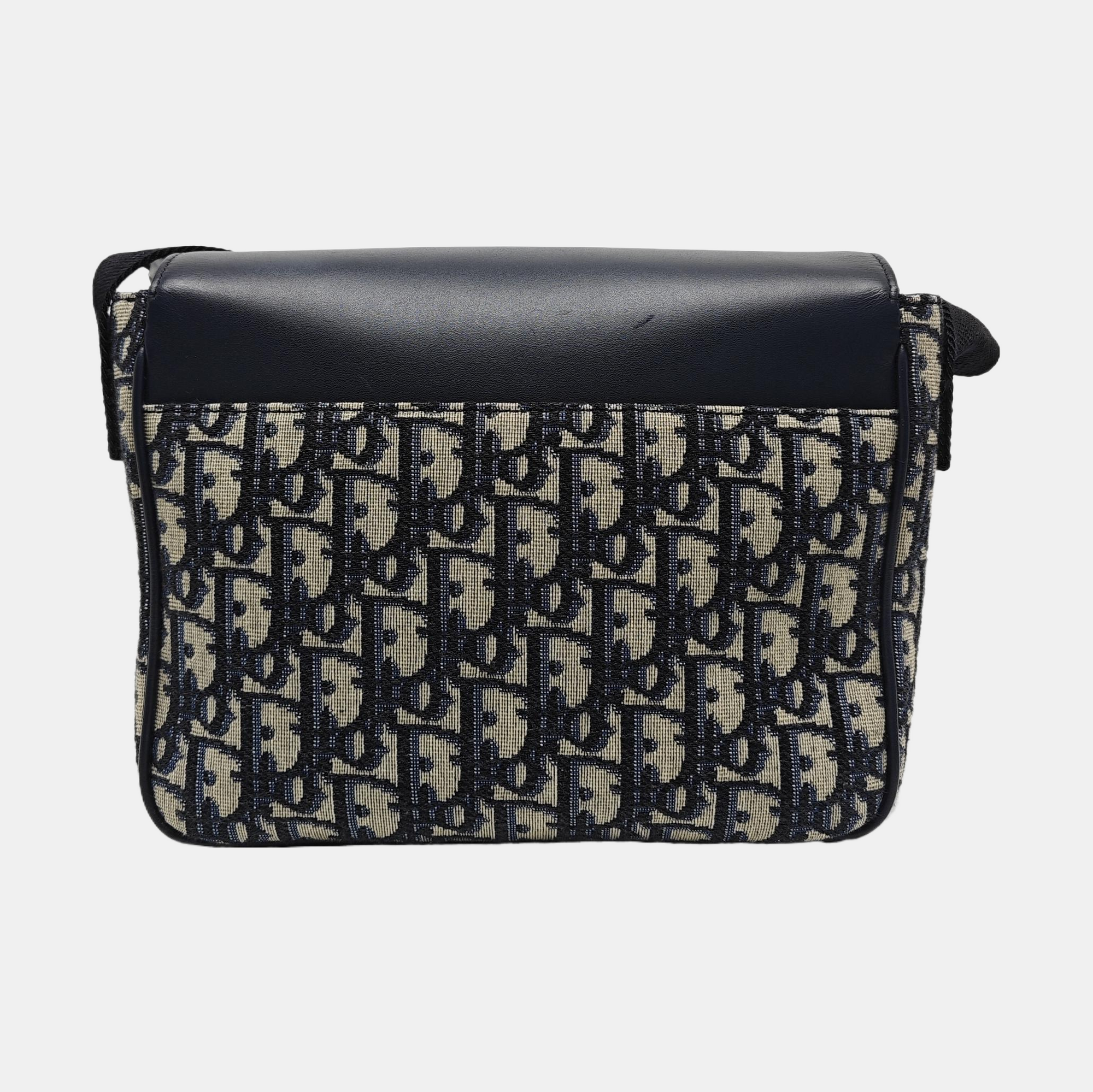 Canvas Shoulder Bag Blue