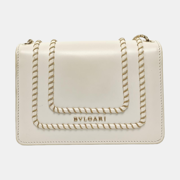 SERPENTI FOREVER Calfskin White