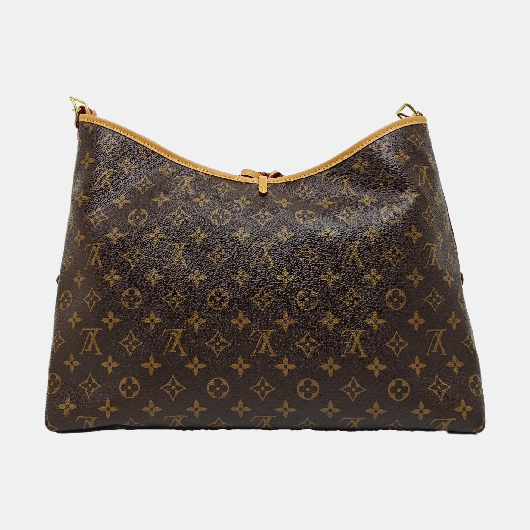 CARRYALL MM Monogram Coated Canvas Brown