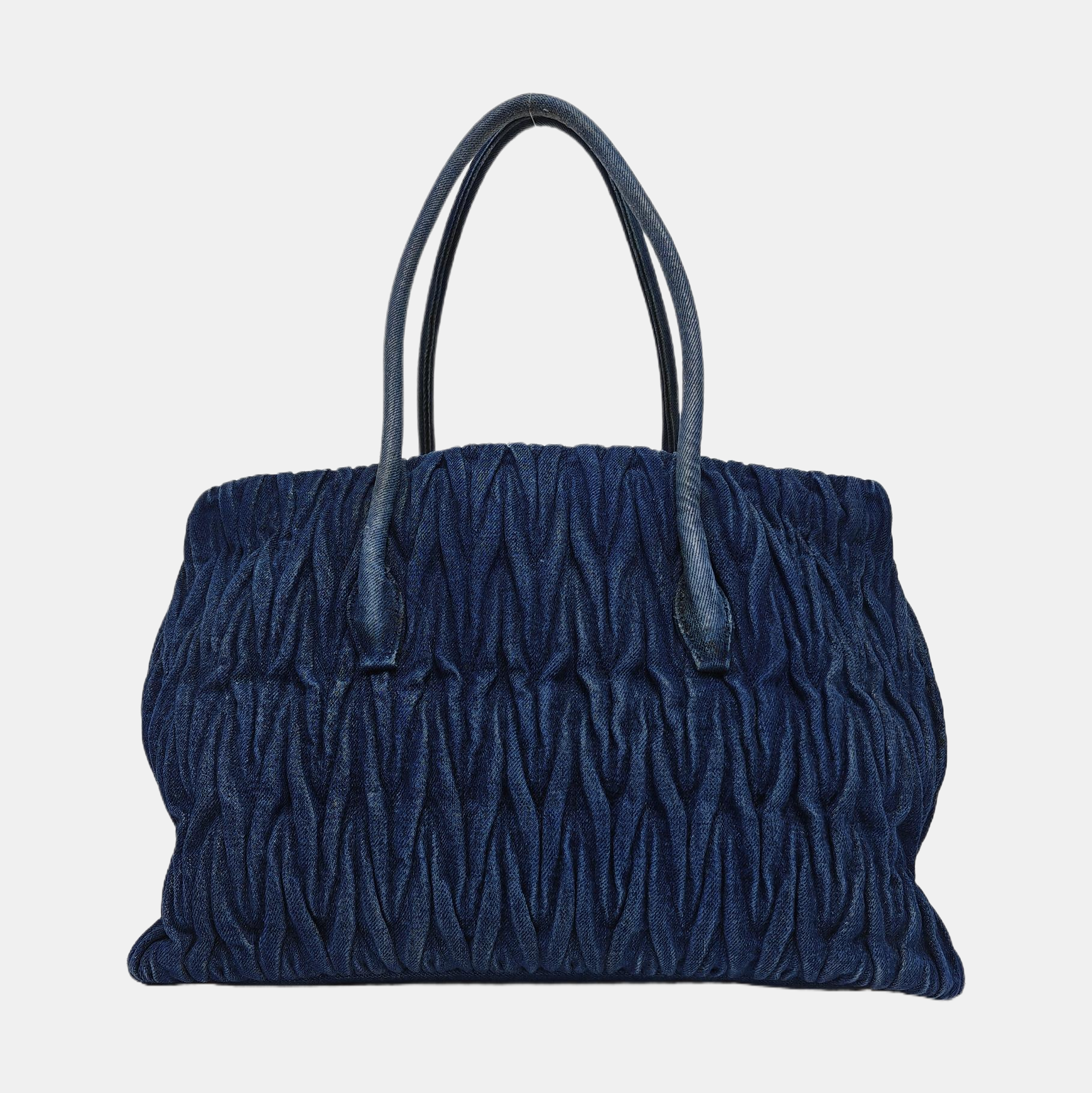 Avenue Quilted Denim Blue