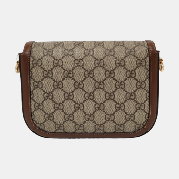 Horsebit 1955 Mini Coated Canvas Beige