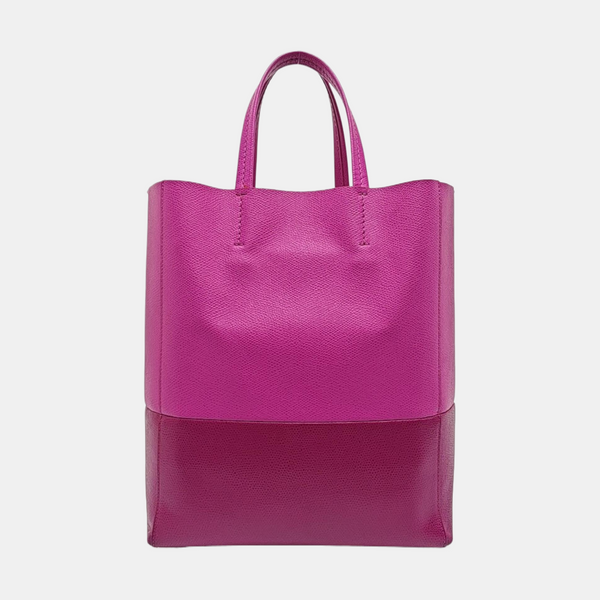 VERTICAL CABAS Mini Calfskin Pink