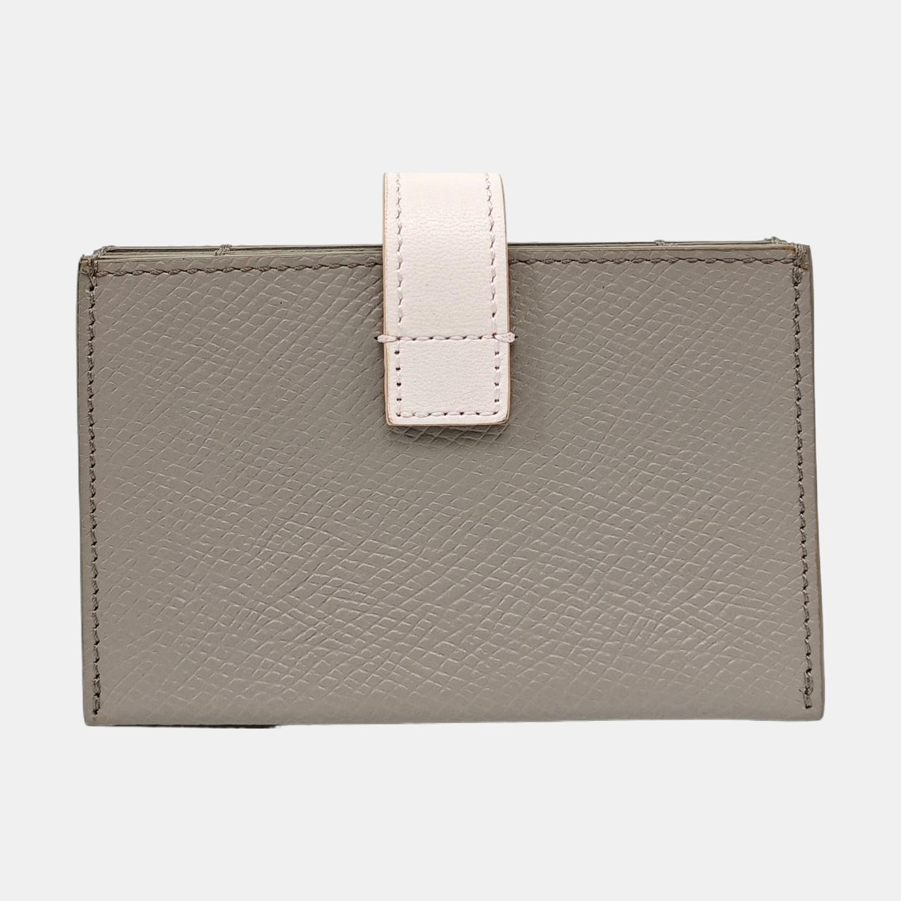 STRAP Calfskin Gray Wallet