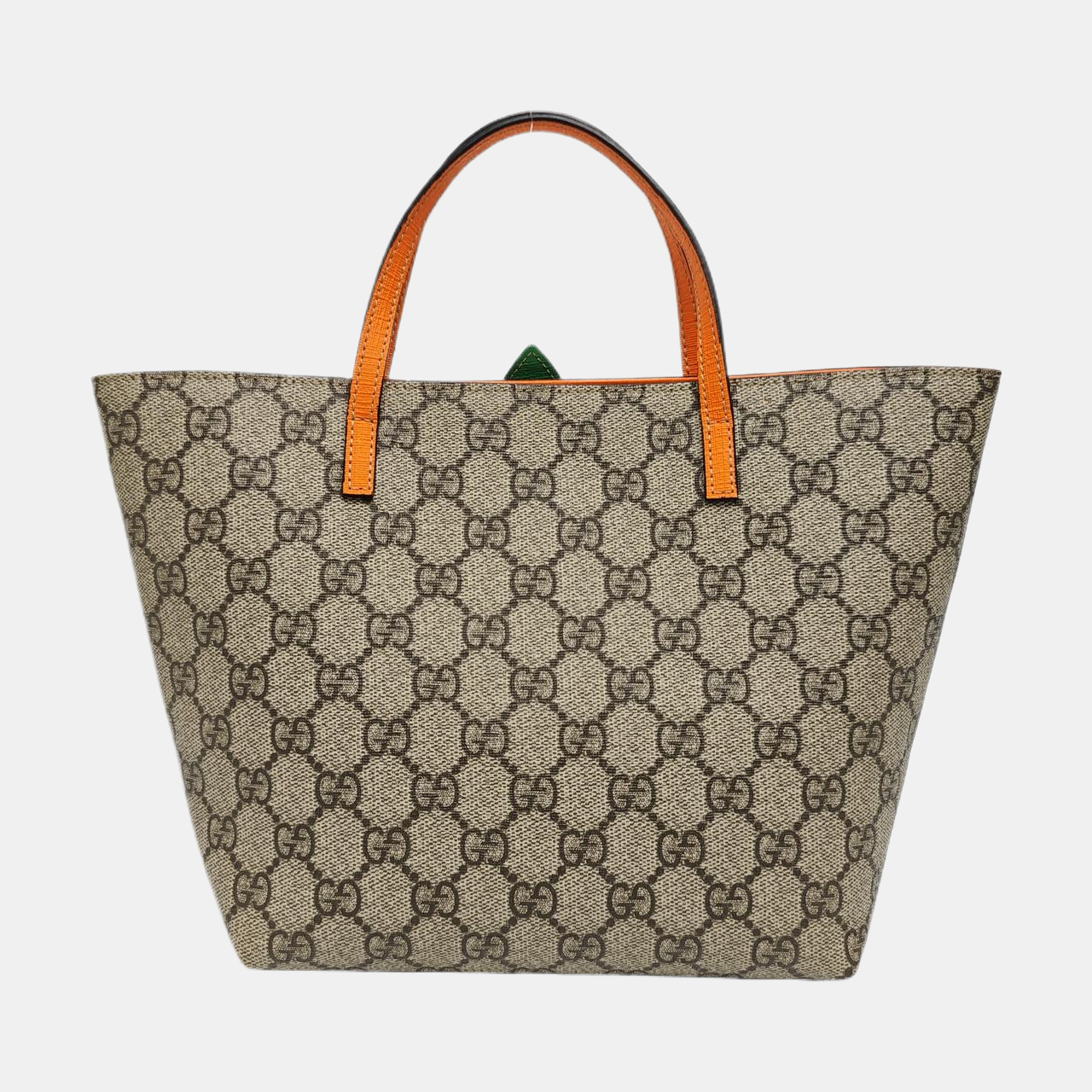 Children’s GG Bucket Monogram Coated Canvas Beige