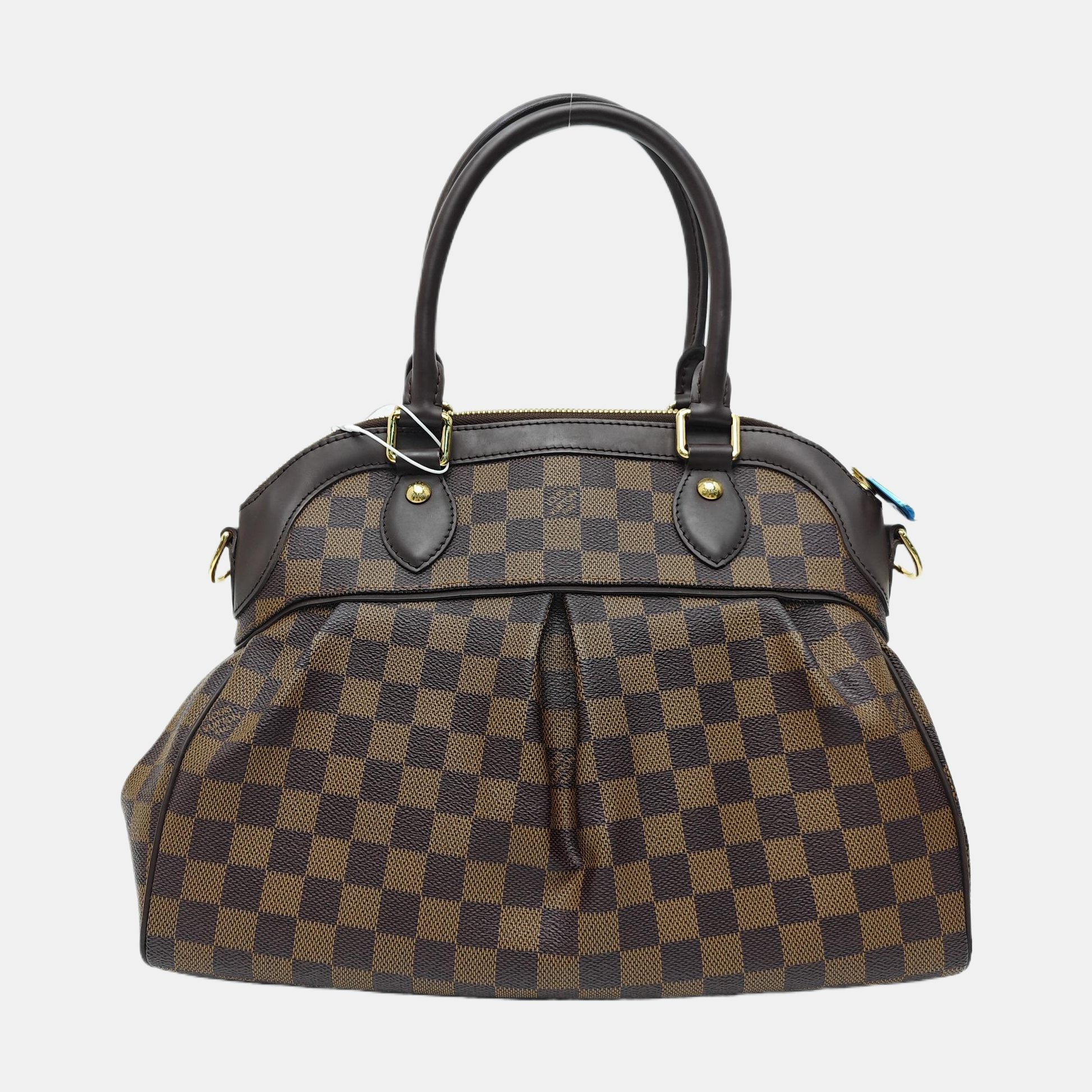 TREVI PM Damier Ebene Coated Canvas Brown