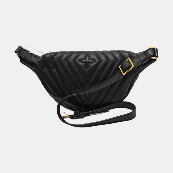 NEW WAVE Quilted Calfskin Black