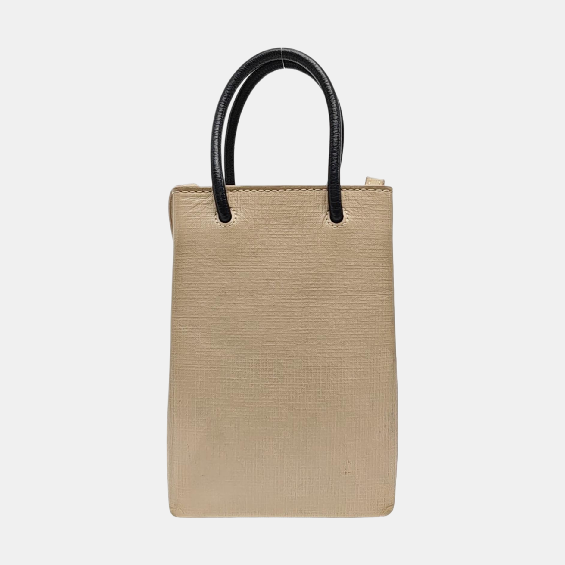 Shopping Bag Calfskin Beige
