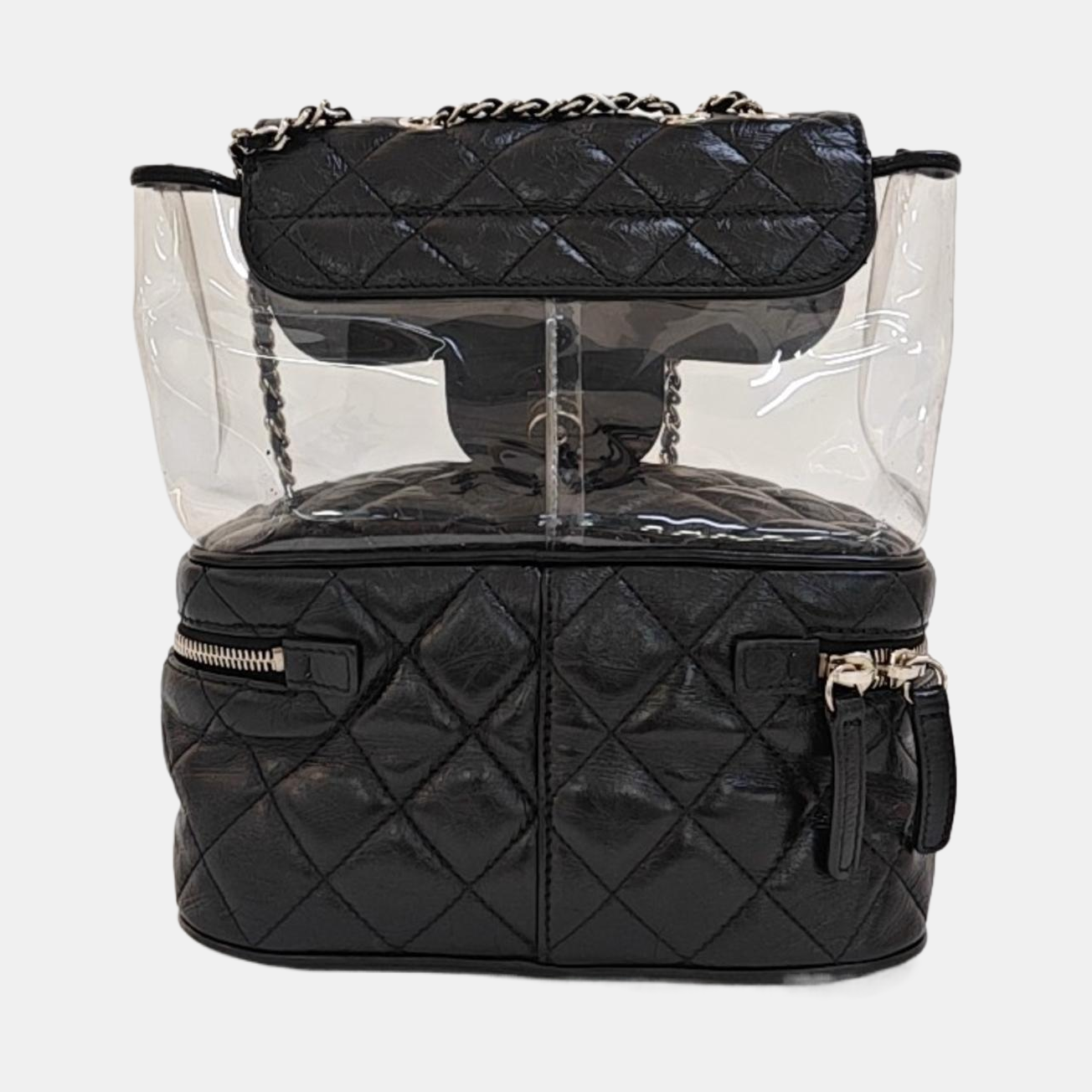 AQUARIUM Quilted Calfskin Black