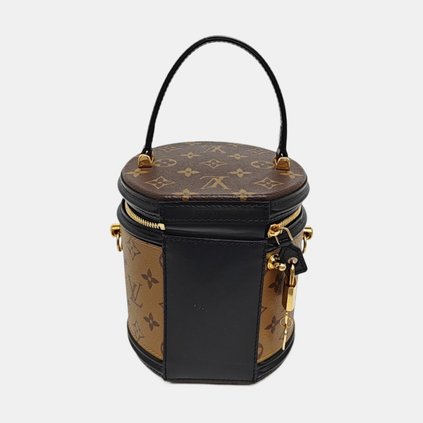 CANNES PM Monogram Coated Canvas Brown