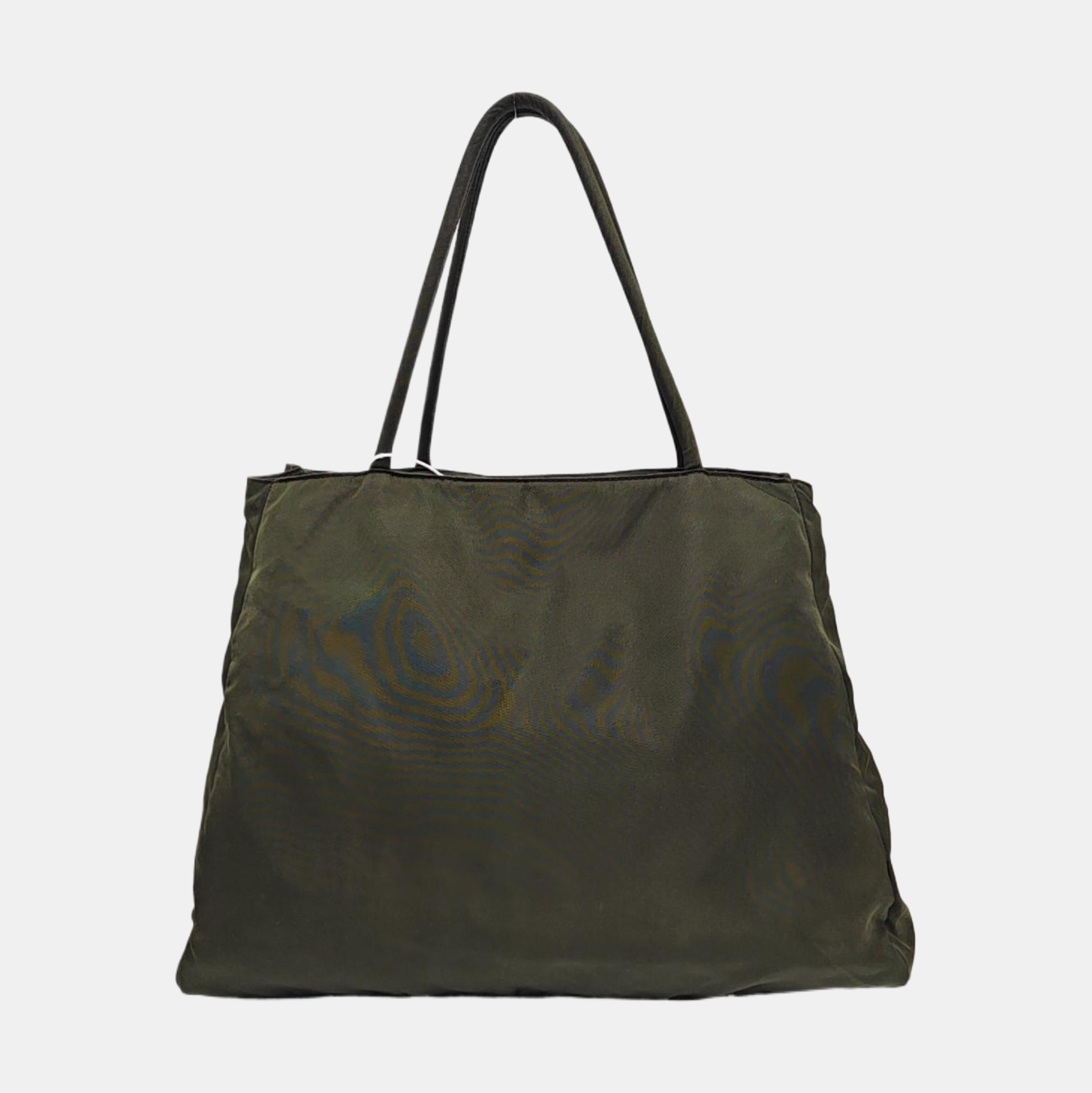 Nylon Top Handle Bag Green