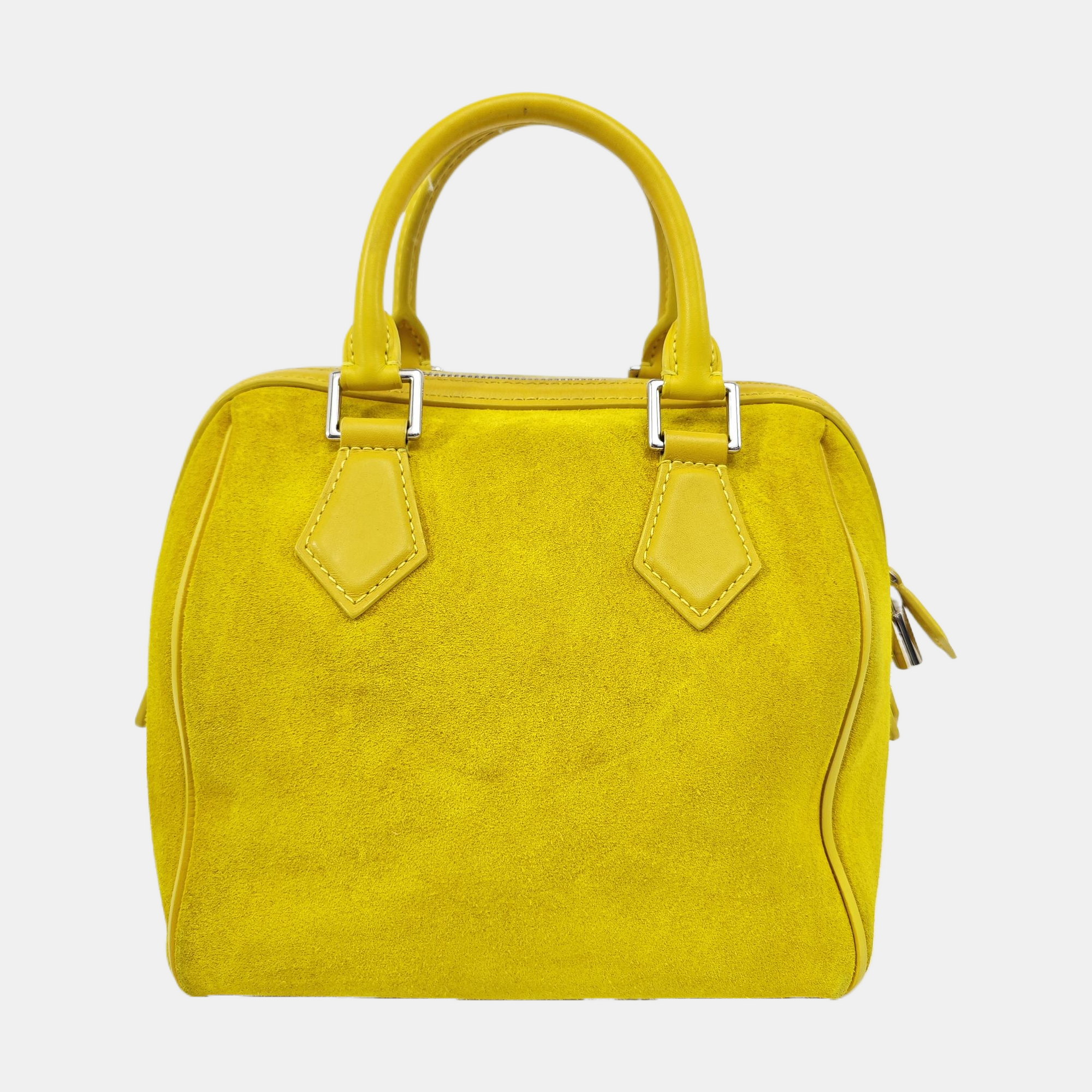 SPEEDY CUBE PM Damier Calfskin Yellow
