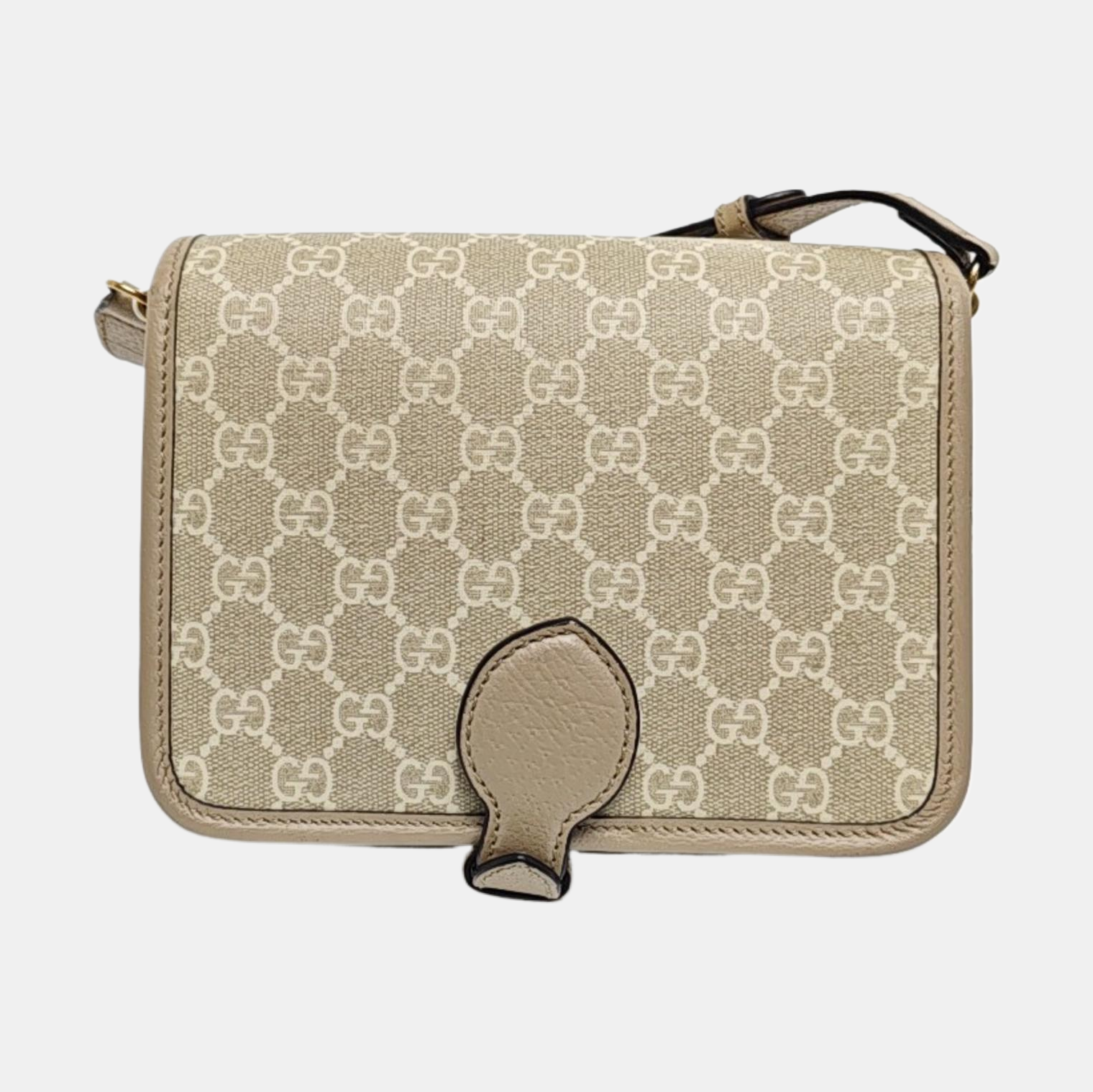 Retro Monogram Coated Canvas Beige