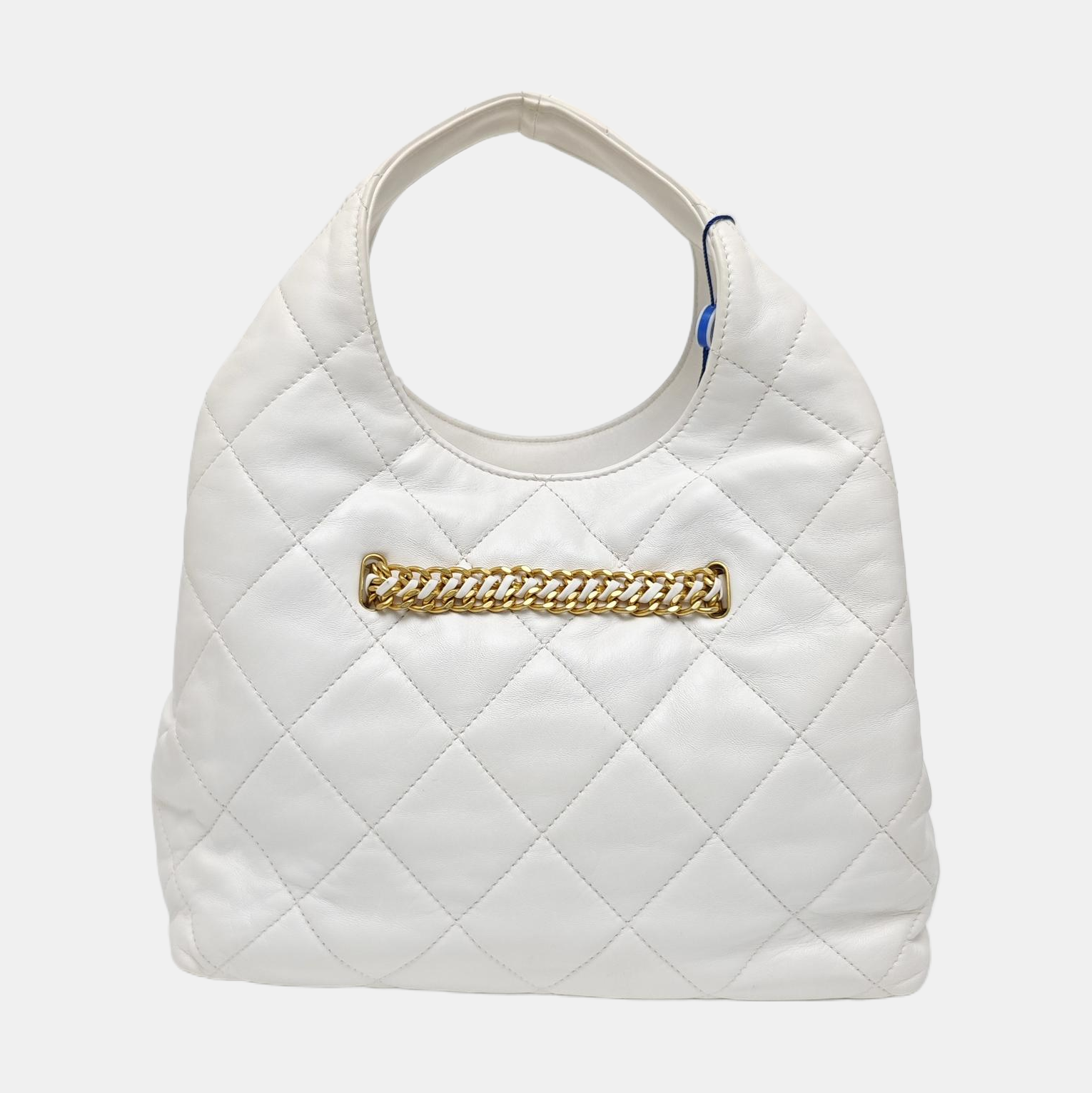 25P Quilted Lambskin White