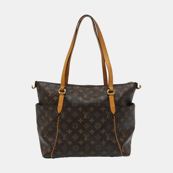 TOTALLY Monogram Coated Canvas Brown